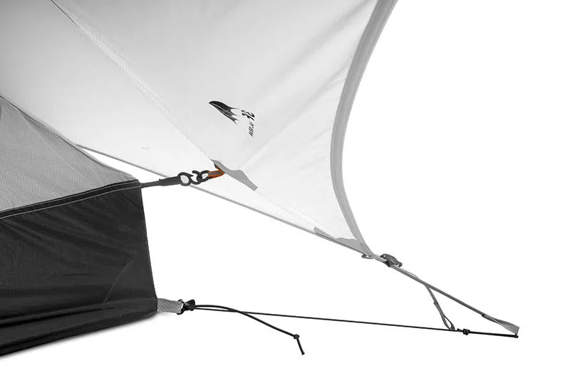 2024 New Version FLAME'S CREED LanShan 2 Person Oudoor Ultralight Camping Tent 3 Season Professional 15D Silnylon Rodless Tent Trekker Essentials