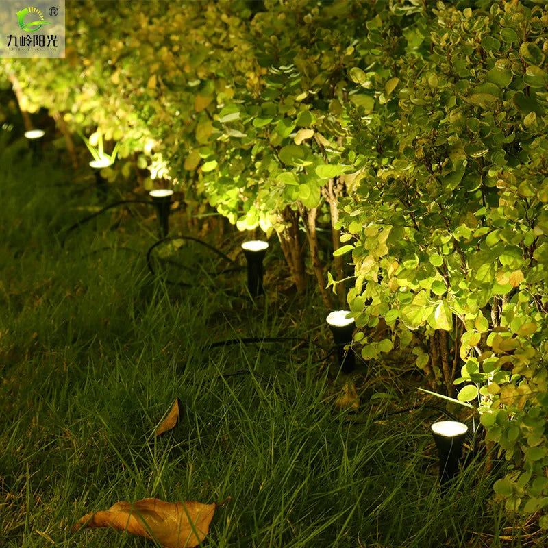 Outdoor Solar Lights Pathway Patio Lawn Ground Lamp IP65 Waterproof Landscape Spotlights Garden Decoration Outdoor Lights Trekker Essentials