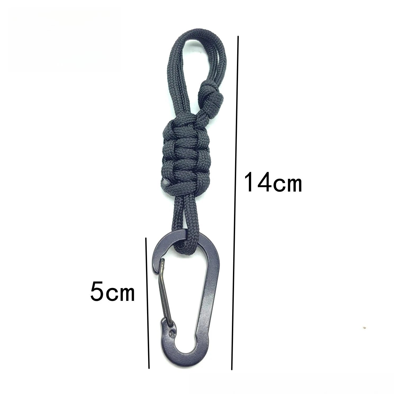 Hands-Free Water Bottle Holder Lanyard with Carabiner Clip – Adjustable Woven Strap for Hiking, Camping & Daily Carry Trekker Essentials