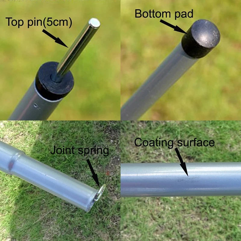 19 Hang Point Tarp Waterpoof Survival Bushcraft Sun Shelter Beach Shade Tent Outdoor Canopy Backpacking Tourist Awning 4x4 3x3m Trekker Essentials