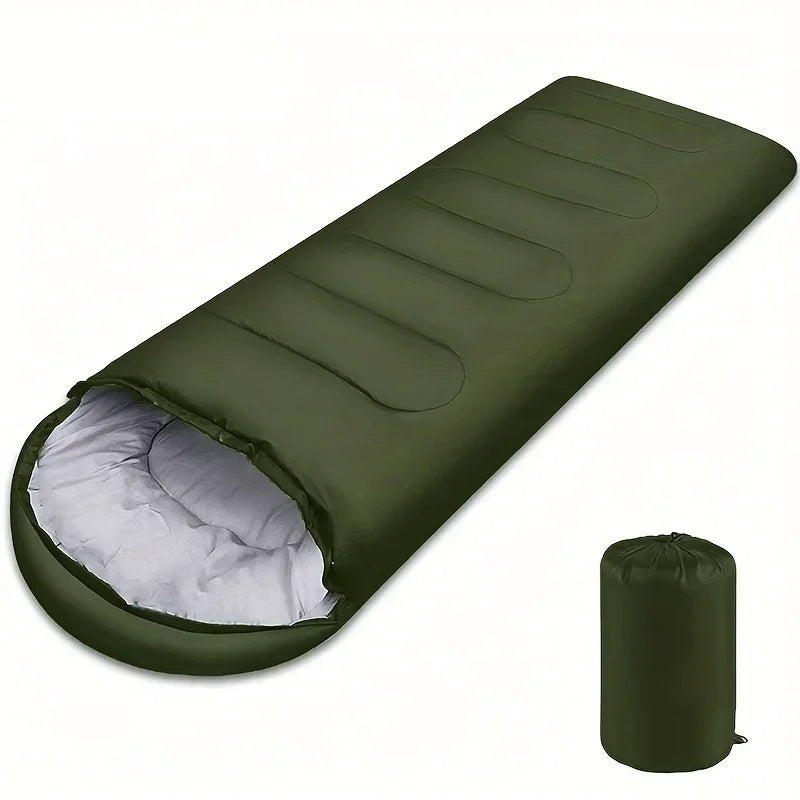 Camping Sleeping Bag Ultralight Waterproof 4 Season Warm Envelope Backpacking Sleeping Bags for Outdoor Traveling Hiking Trekker Essentials