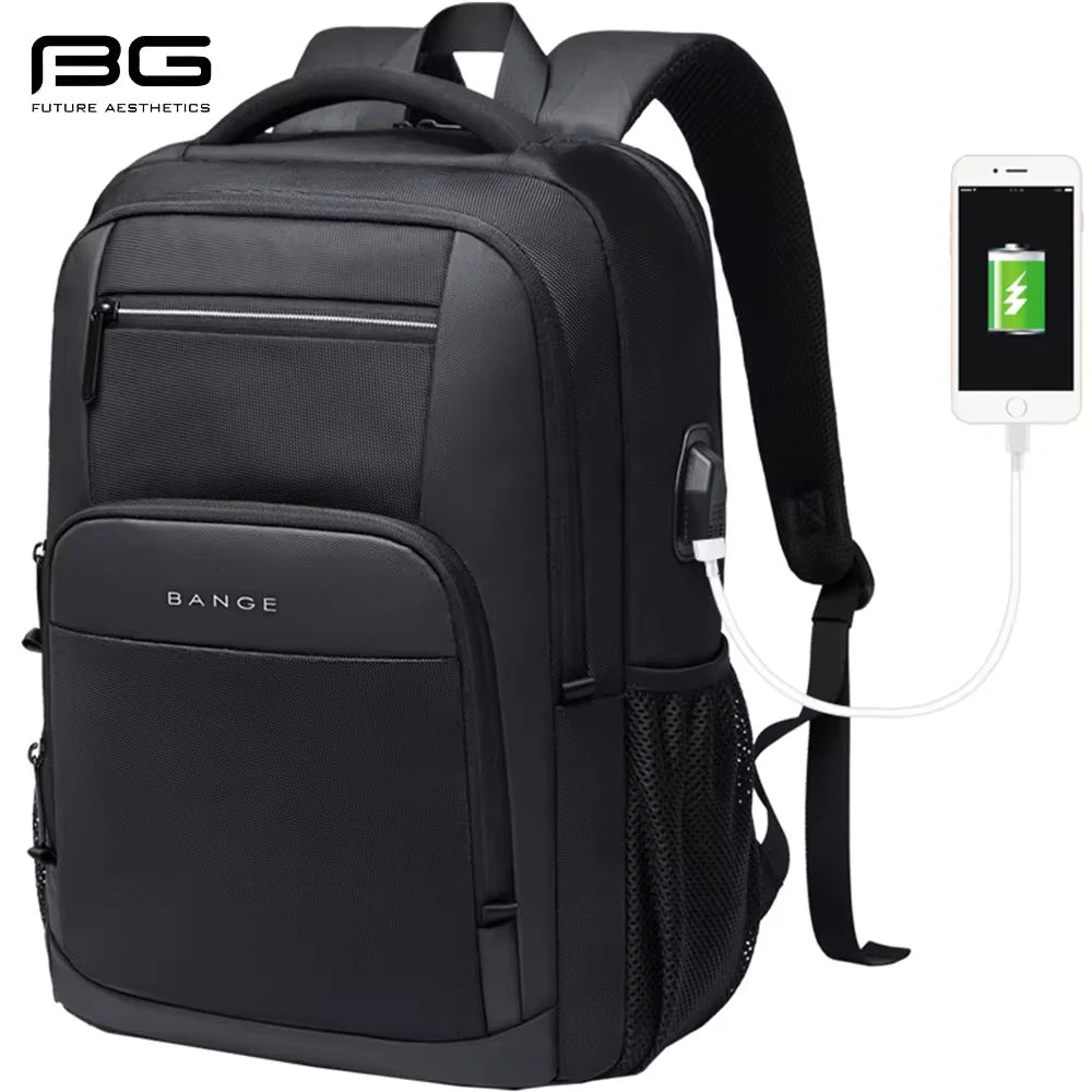 Bange Men's Designer Laptop Bag School Bags for Boys Male Motorcycle Tactical Business Sports Travel Backpack Men Trekker Essentials