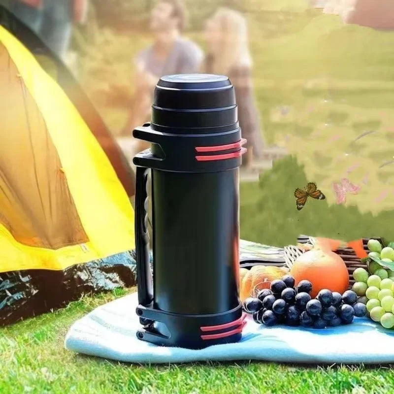 800ml Outdoor Hydration Bottle | Portable Sports Water Kettle with Shoulder Strap for Hiking & Backpacking