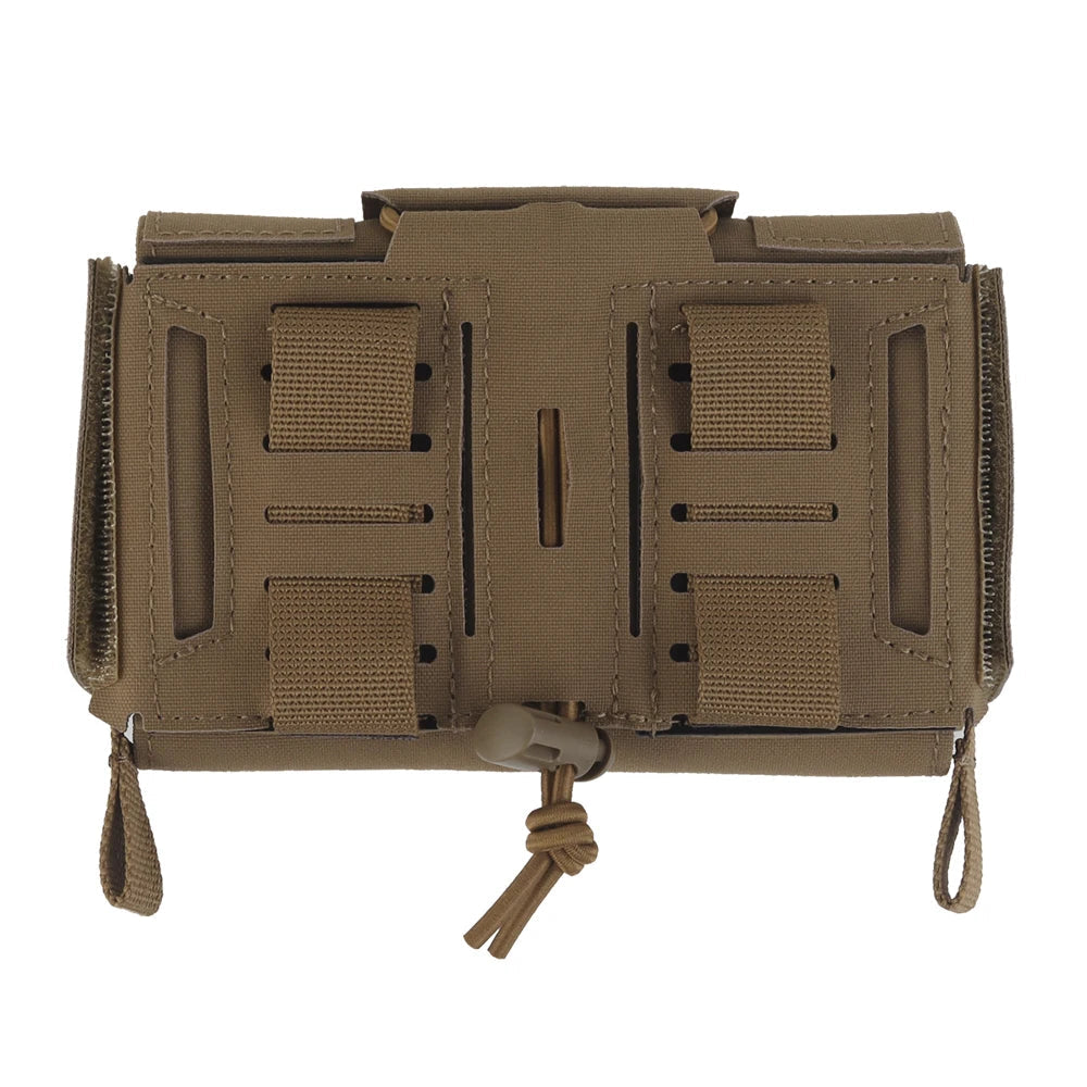 Camo Style MD2 Compact Trauma Kit Tactical IFAK Medical First Aid Pouch Outdoors Hunting Camping Patrol Survival Equipment Trekker Essentials