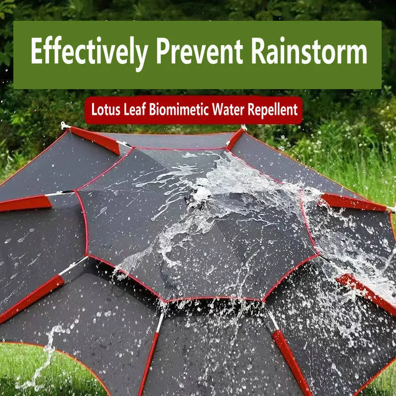 Fishing Umbrella Outdoor Sunshade Protector Thickened Version Beach Camping Backyard Large Parasol Waterproof Outdoor Umbrella Trekker Essentials