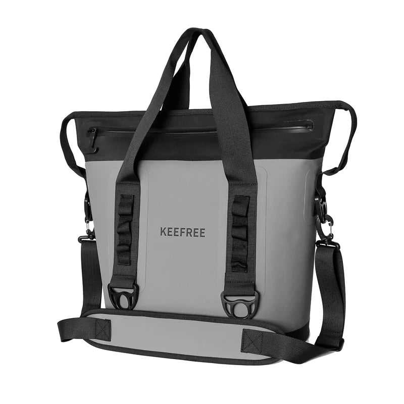 2026 Waterproof Cooler Bag Outdoor Large Capacity Picnic Camping Fishing Ice Bag Portable Thermal Insulation Cold TPU Picnic Bag Trekker Essentials