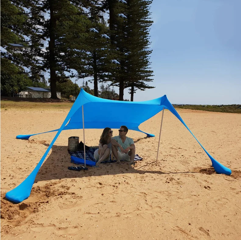 Camping Picnic Fishing Tent Outdoor Lawn Beach Leica Canopy Tent Portable Lawn Outdoor Sun Protection Cooling Large Size Trekker Essentials
