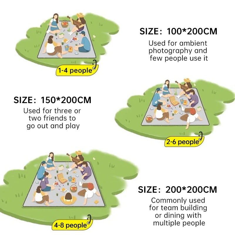 Waterproof Outdoor Camping Foam Mat – Moisture-Proof & Insulated Sleeping Pad for Two (1/10pcs)