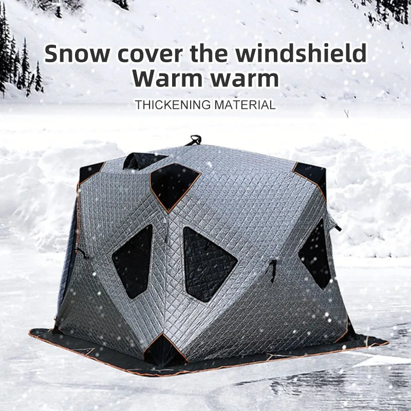 Winter Ice Fishing Outdoor Camping Tent with Cotton