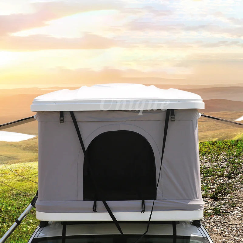 Fully Automatic Hydraulic Roof Camping Tent – 2-Person Car Roof Tent, Waterproof, Four-Season, Aluminum Alloy Frame