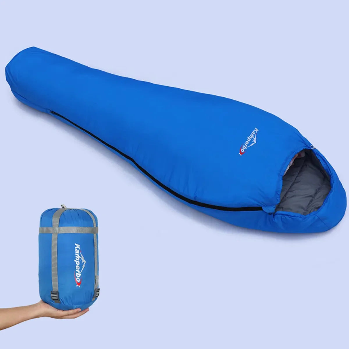 Kamperbox Camping Sleeping Bag Outdoor Camping 3 Season Sleeping Bag Camping Trekker Essentials