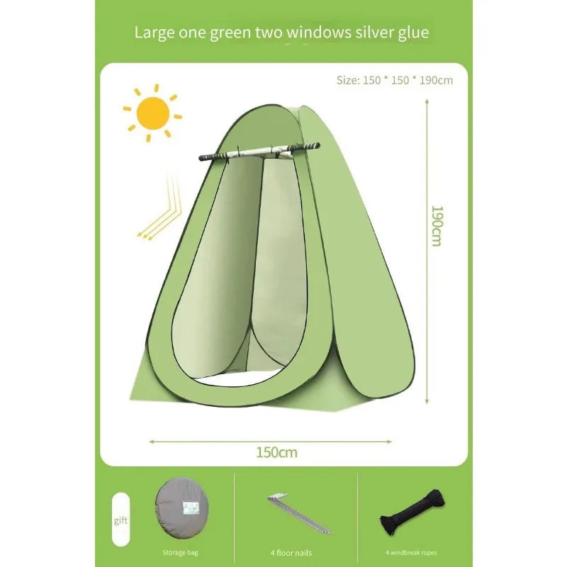 150x150x190cm Instant Pop-Up Privacy Tent – Portable Shower & Changing Room