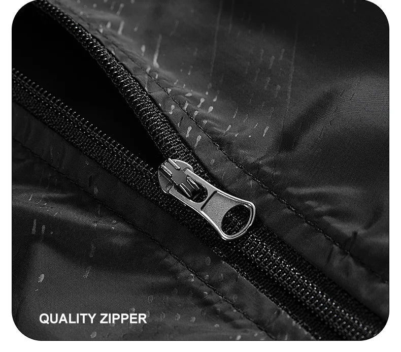 JNLN Men Women Hiking Jackets Waterproof Sun Protective Windbreaker Unisex Camping Climbing Outdoor Rain Coat Portable Clothes Trekker Essentials