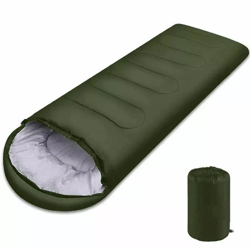 Camping Sleeping Bag Ultralight Waterproof 4 Season Warm Envelope Backpacking Sleeping Bags for Outdoor Traveling Hiking Trekker Essentials