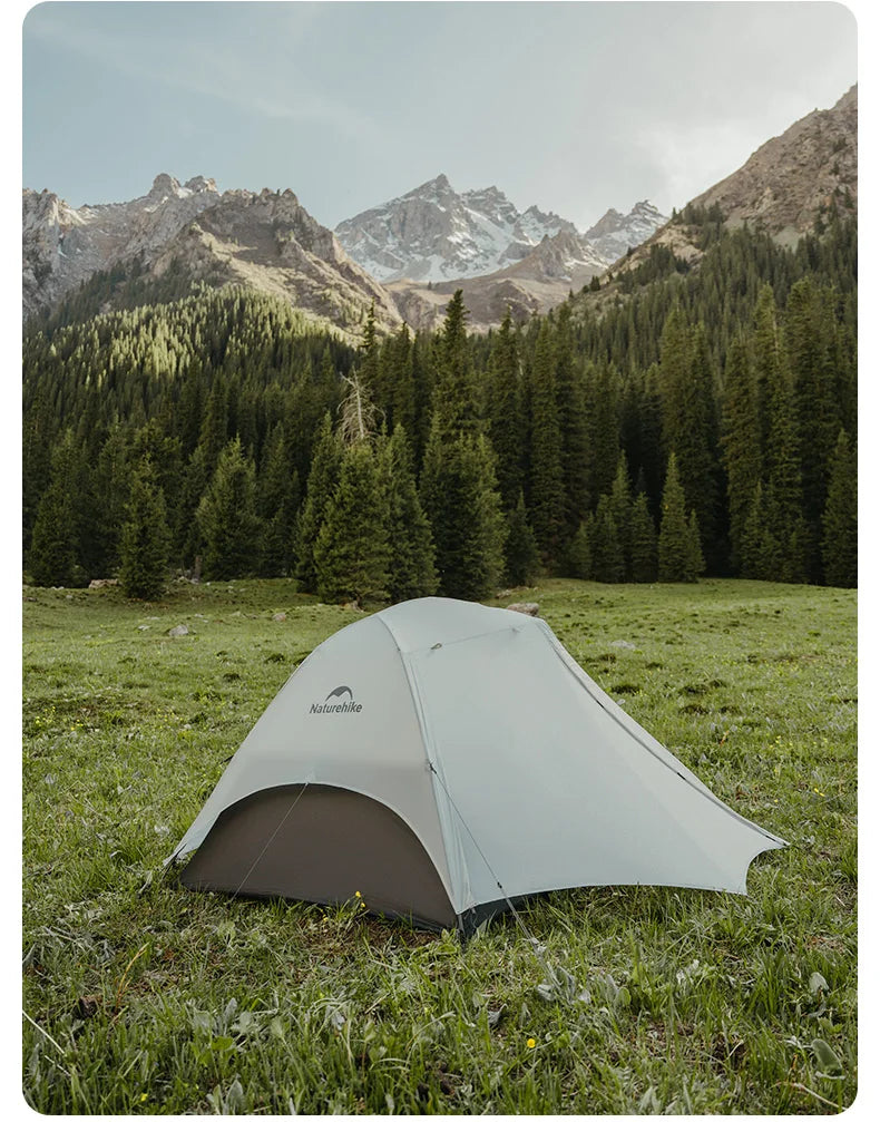 Naturehike Ultralight 2-Person Camping Tent (2025) – Waterproof 4-Season Backpacking Shelter with Aluminum Poles Trekker Essentials