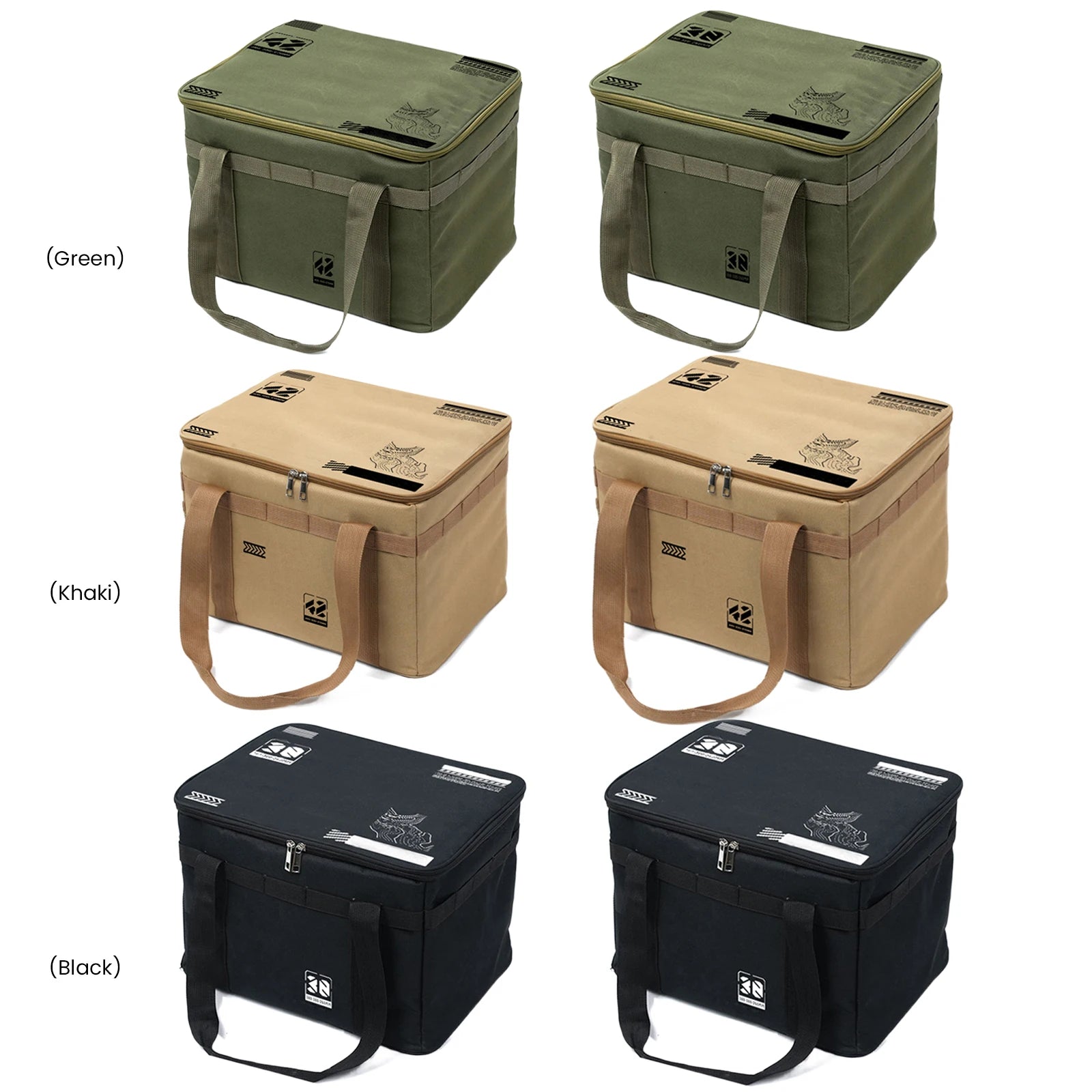 30L 42L Tactical Camping Storage Bag Insulated Folding Box Waterproof Picnic Tableware Field Equipment Outdoor Gear Organizer Trekker Essentials