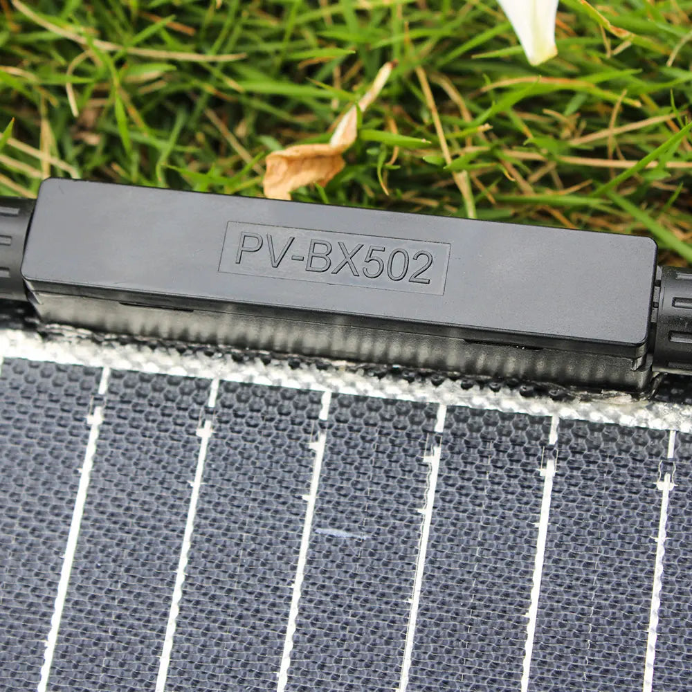 ETFE Flexible 100W Solar Panel - High Efficiency Monocrystalline Charger for 12V Batteries