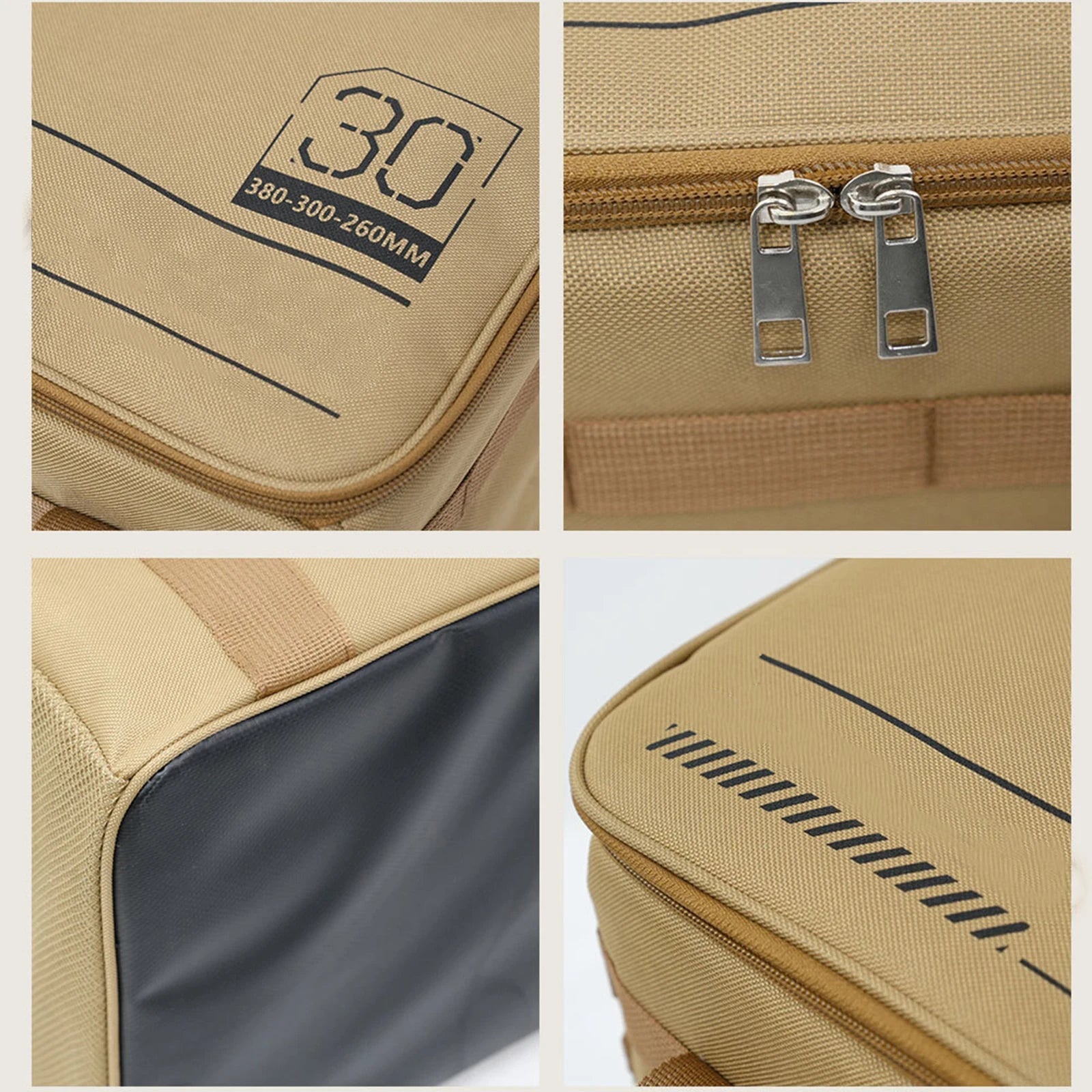 30L 42L Tactical Camping Storage Bag Insulated Folding Box Waterproof Picnic Tableware Field Equipment Outdoor Gear Organizer Trekker Essentials