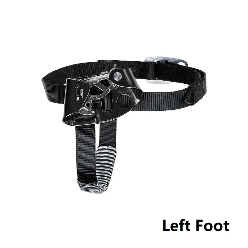 Rock Climbing Foot Ascender – Left/Right Foot SRT Ascend Device for Mountaineering & Safety
