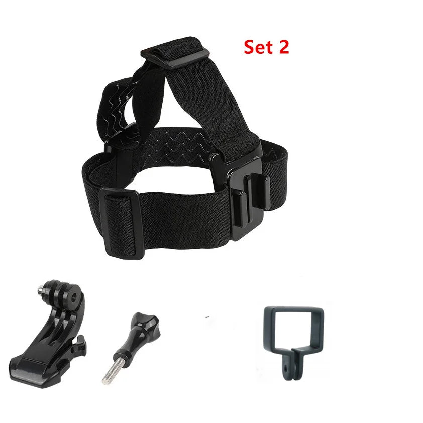 Accessories Kit for DJI Osmo Pocket 3 – Quick Release Head Strap, Chest Harness, Backpack Clip & Wrist Mount Set
