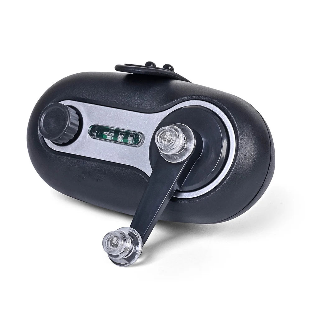 Alarma de picada universal con luz LED: alerta sonora electrónica para cañas de mar y río (diseño con clip)