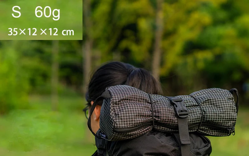 UHMWPE xpac Storage Pack -Ultralight Hiking Backpack Side Pocket Chair Tent Bag Tactical Waterproof Camping Gear Equipment Trekker Essentials