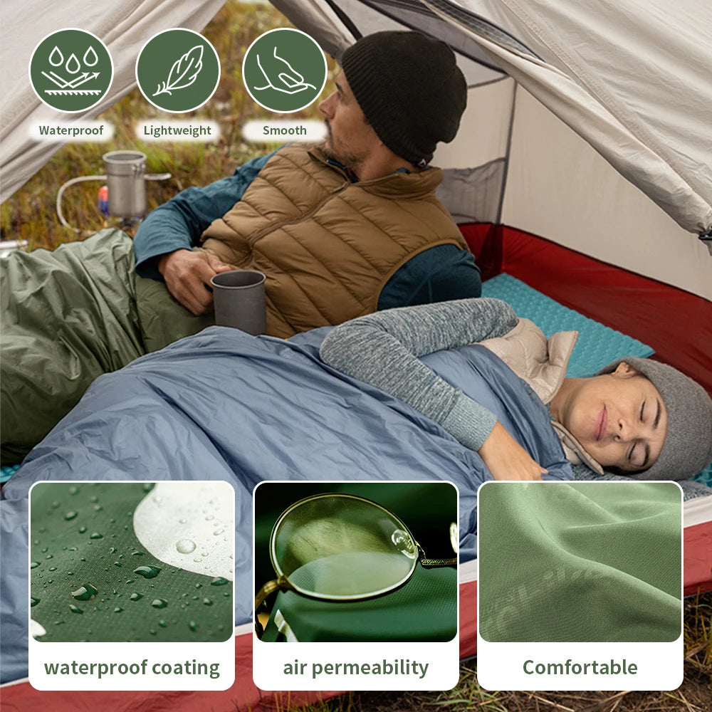 Naturehike lw180 Sleeping Bag Ultralight Cotton Sleeping Bag Spring Summer Sleeping Bag Outdoor Hiking Camping Sleeping Bag Trekker Essentials