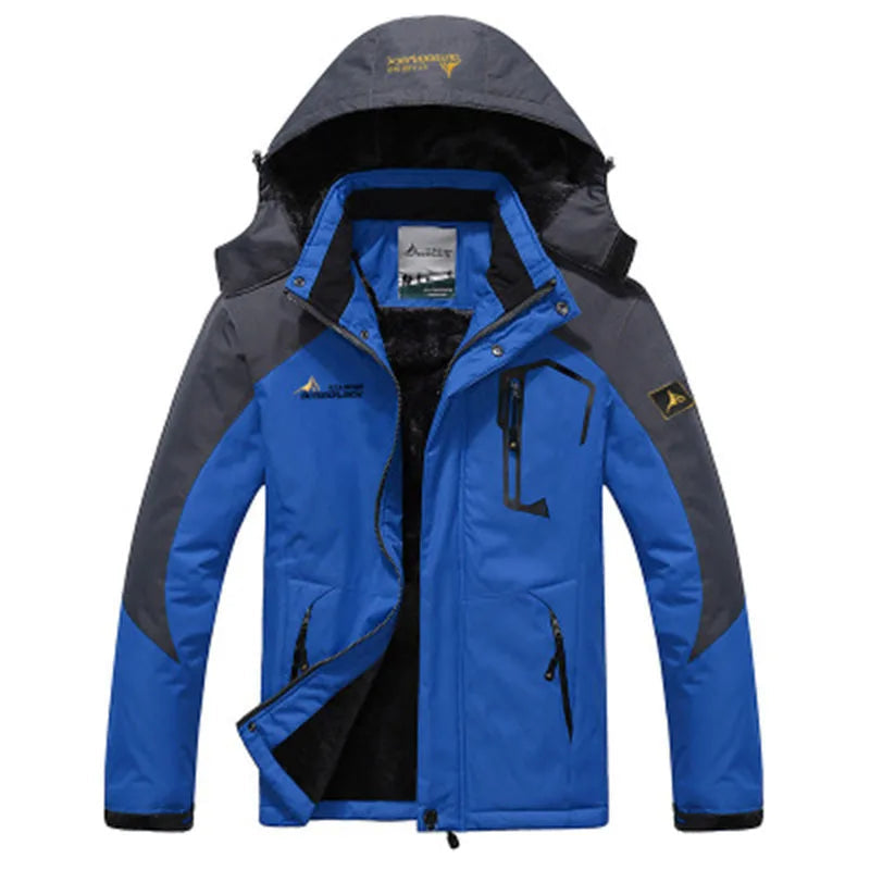 Men’s Winter Parka Jacket – Thick Warm Windproof Military Style Coat for Cold Weather Trekker Essentials