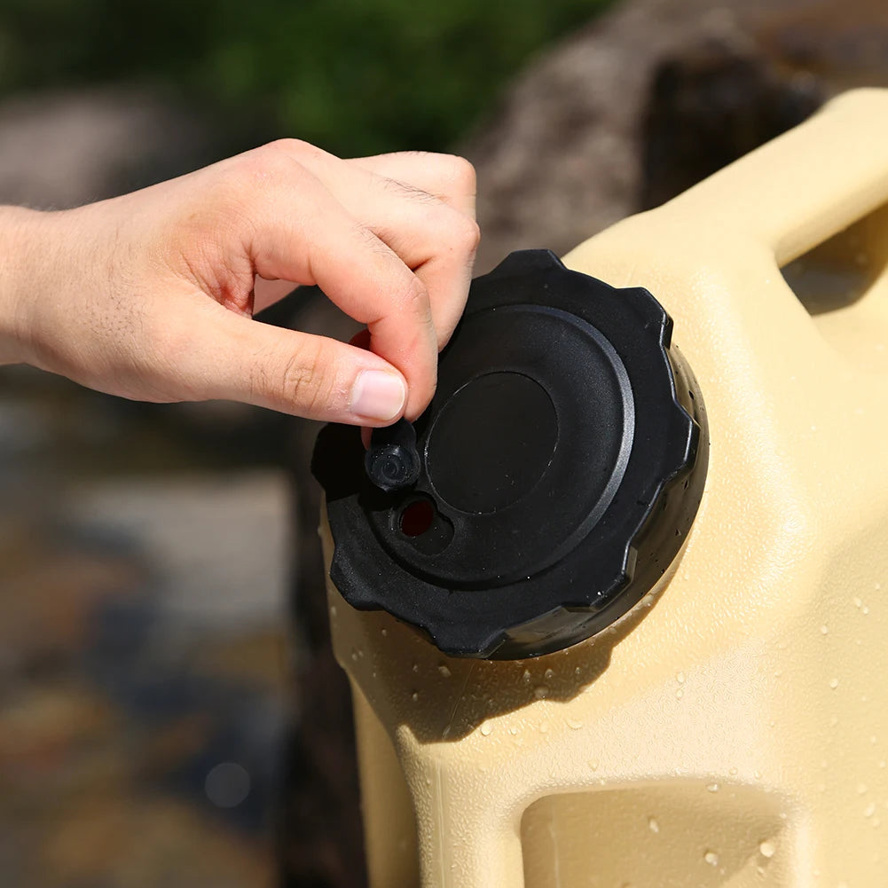 Large-Capacity Portable Water Container with Faucet for Camping and Outdoor Adventures