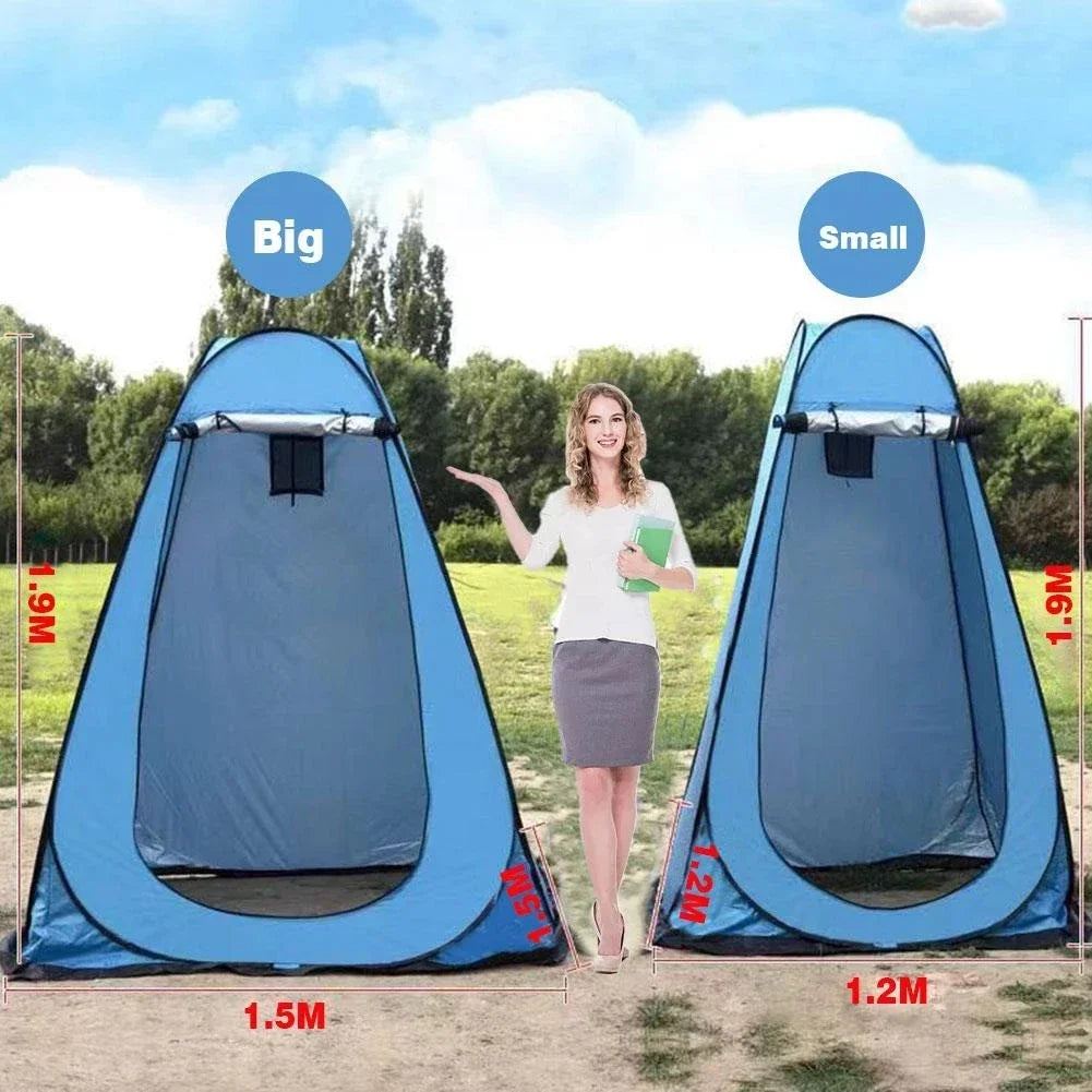Pop-Up Outdoor Privacy Tent – Instant Waterproof Shower & Changing Shelter