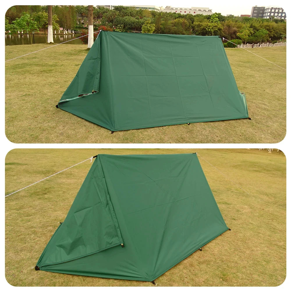 19 Hang Point Tarp Waterpoof Survival Bushcraft Sun Shelter Beach Shade Tent Outdoor Canopy Backpacking Tourist Awning 4x4 3x3m Trekker Essentials
