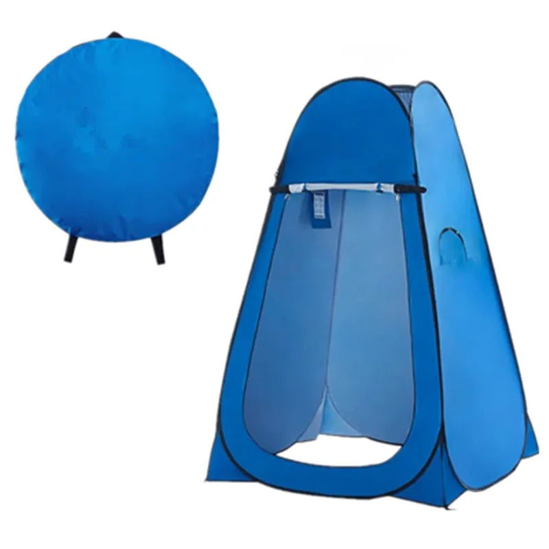 Portable Pop-Up Shower Tent – Outdoor Privacy Shelter for Camping, Beach & Travel (Toilet / Changing Room) Trekker Essentials