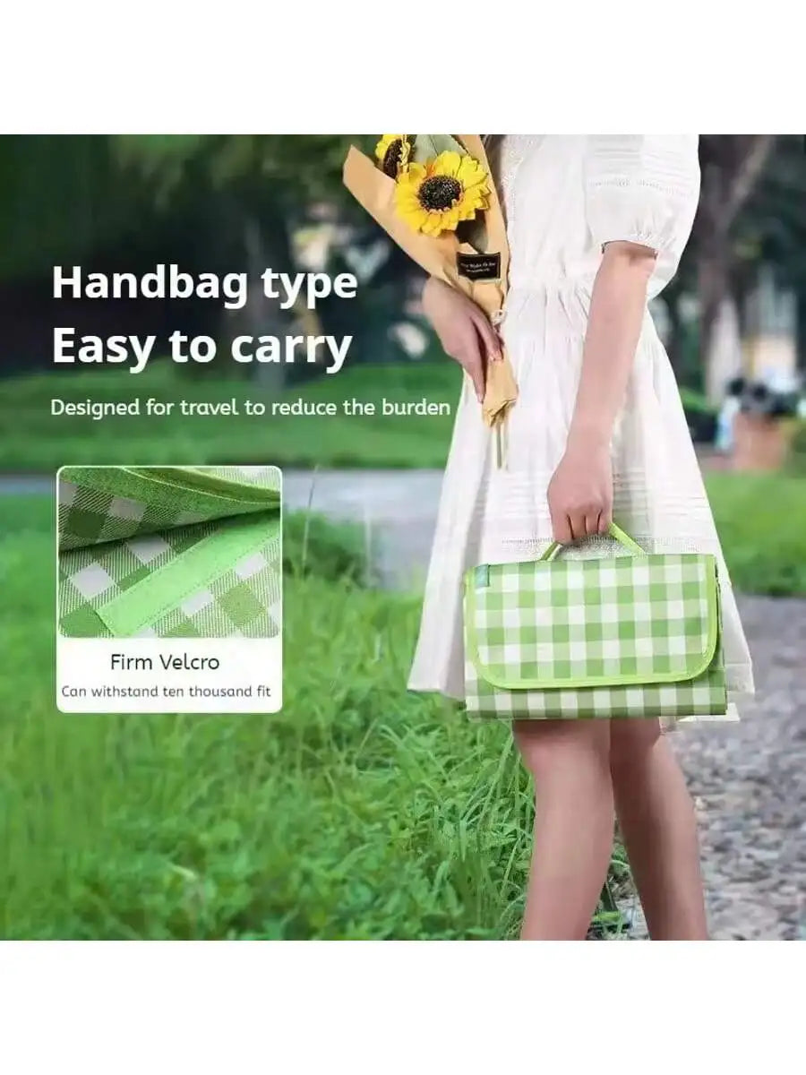 150x200cm Waterproof Picnic Mat – Sandproof Outdoor Blanket for Camping, Beach & Family Outings