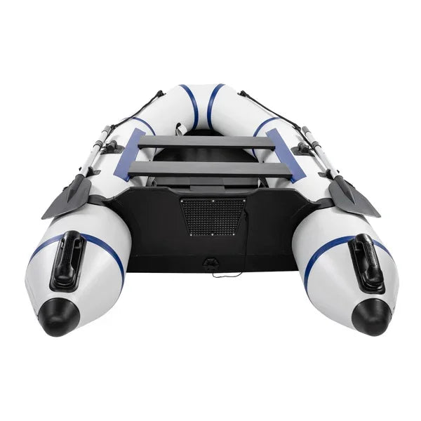 10ft Heavy-Duty Inflatable Boat with Hard Deck, 330kg Capacity for Fishing & Recreation