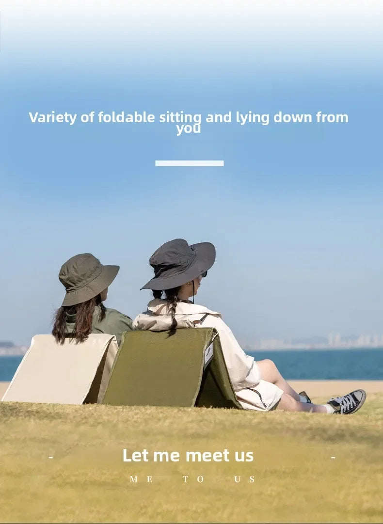 1PCS Portable Foldable Outdoor Camping Backrest Cushion - Oxford Cloth Beach  Multi-use Camping Sit Pad Lightweight beach chair Trekker Essentials