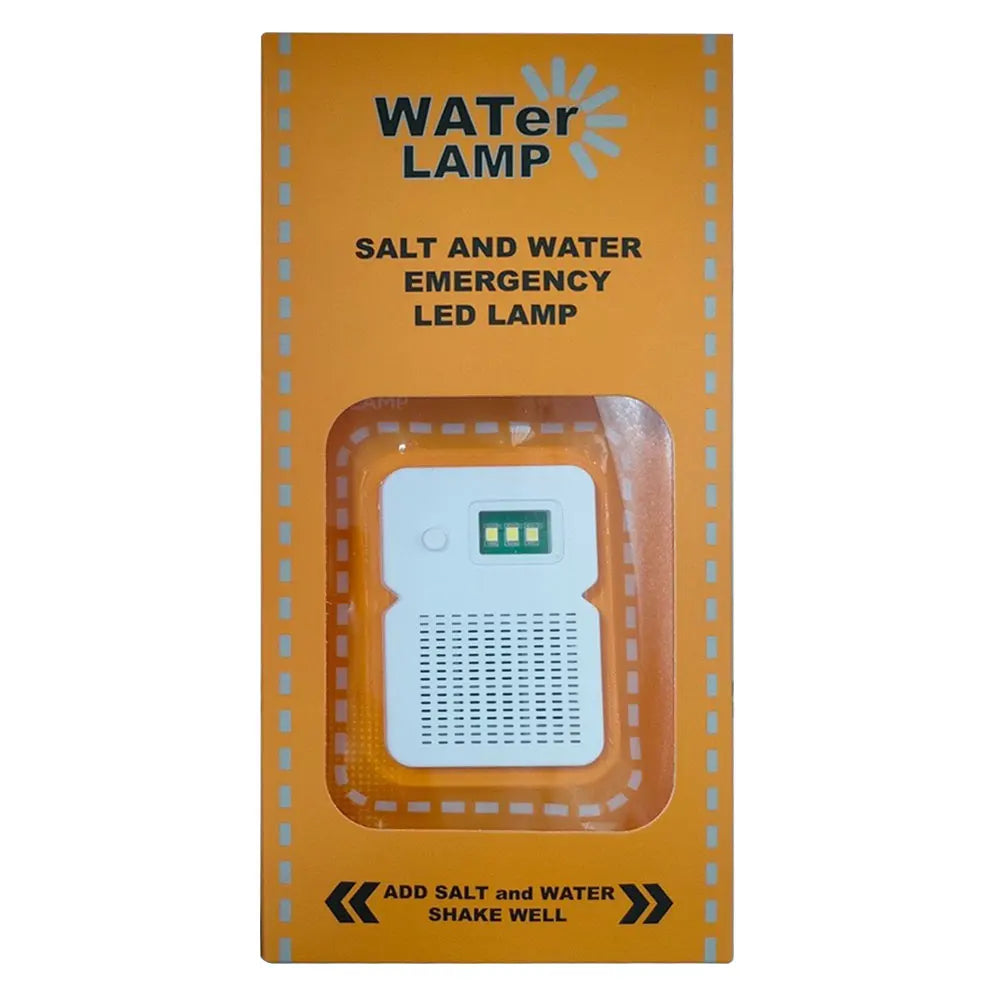 LED Salt Water Emergency Lamp Camping Energy Saving Lamp Waterproof Portable Night Fishing Lamp Travel Supplies for Car Outdoor Trekker Essentials