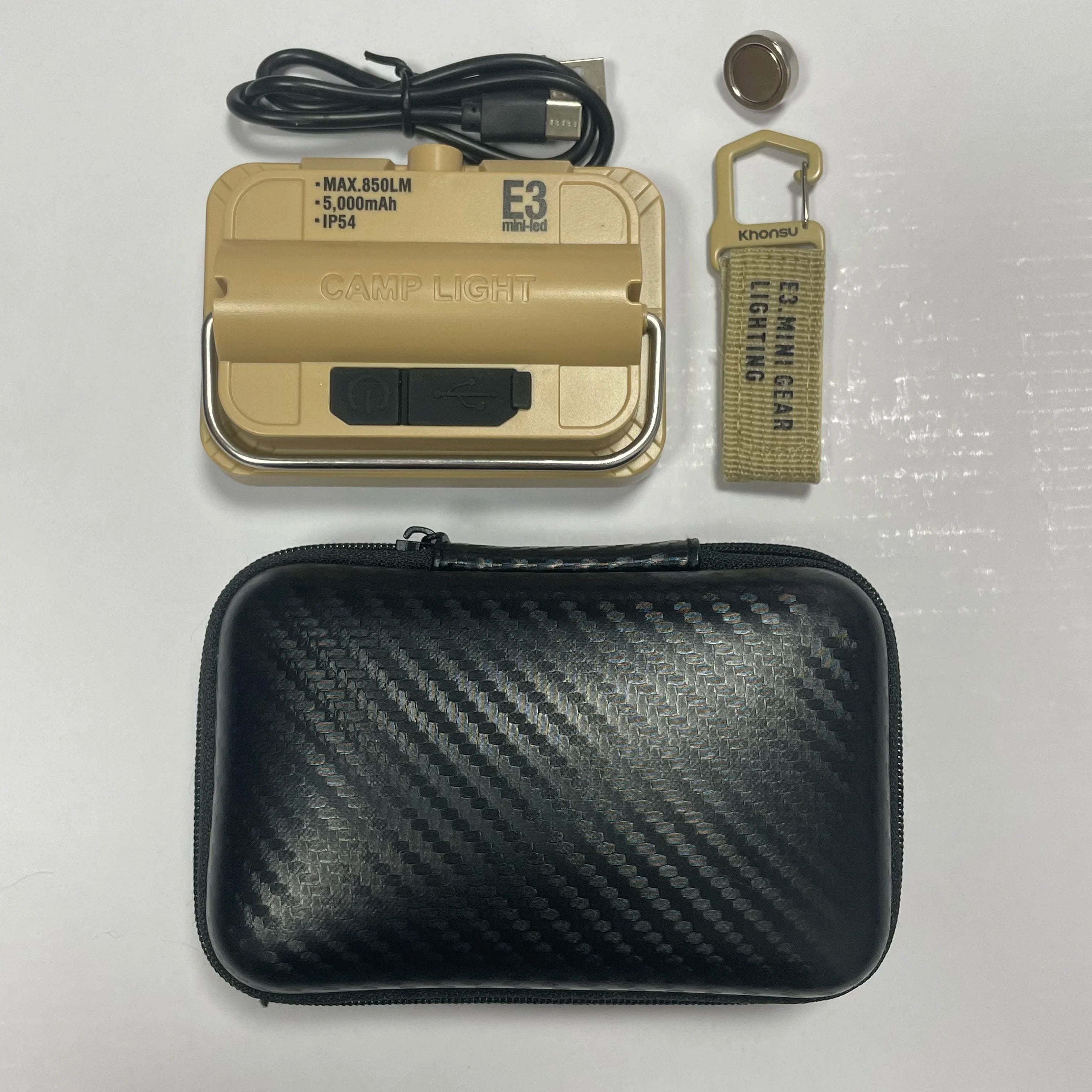 5000mAh Rechargeable LED Camping Tent Light – Portable Waterproof Hanging Lantern for Outdoor & Emergency Lighting Trekker Essentials