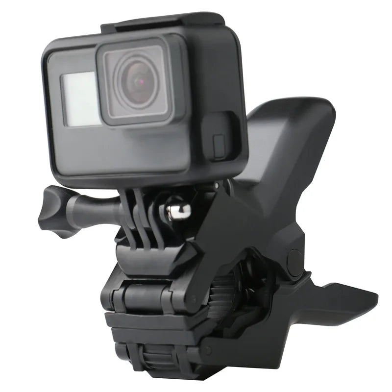 Flex Clamp Arm Mount – Adjustable Gooseneck Clip Bracket for GoPro Hero 12/11/10/9/8/7, DJI & Insta360 Cameras