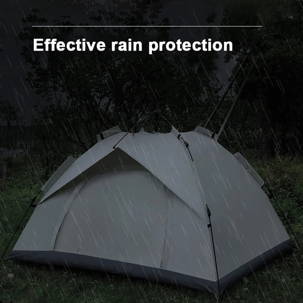 Outdoor Automatic Camping Tent – Quick-Opening, Rainproof & UV-Protective Shelter for 2 Persons
