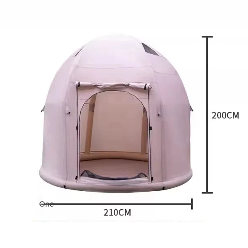 Self-Inflating Air Tent - Instant Setup Waterproof Shelter for 2-4 Campers