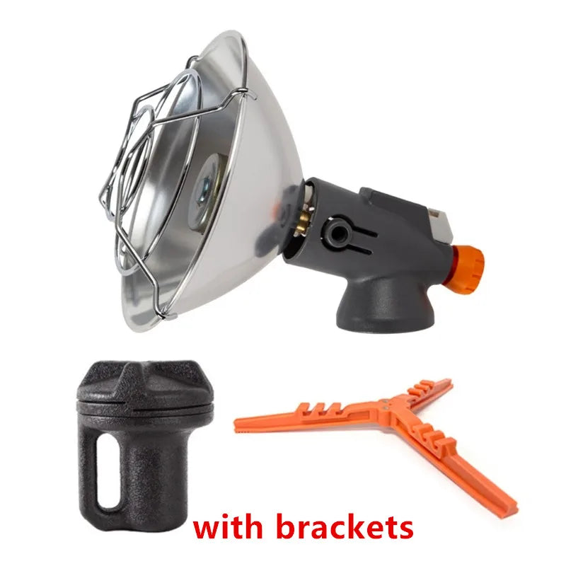 Compact Outdoor Gas Heater with Piezo Ignition | Portable Camping Warmer for Multi-Person Use