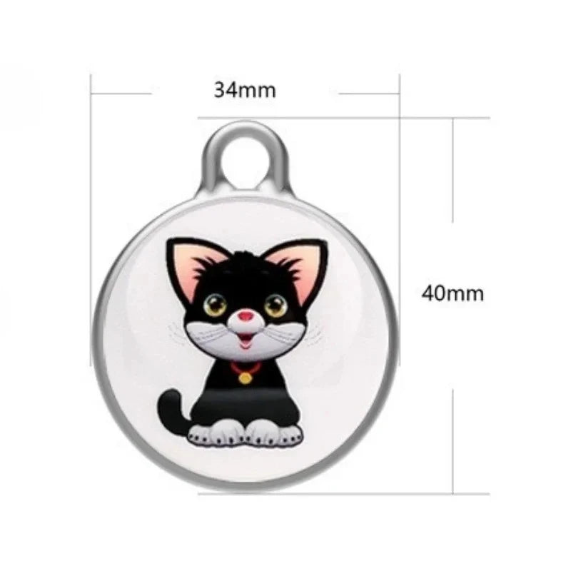Pet Anti Lost GPS Tracker Bluetooth Compatible Waterproof Smart Real Time Tracking Locator Device for Dog Cat Collar Trekker Essentials