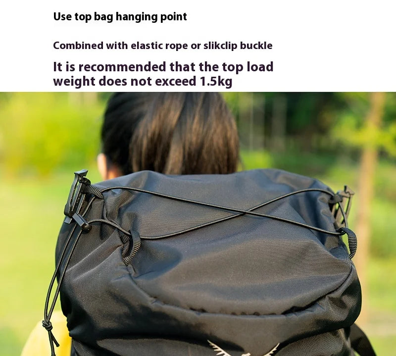 [HODR] Dyneema XPAC Storage Pouch Ultralight Hanging Pack for Backpack Tent Chair or Gear Outdoor Top Bag Hiking  Gear Organizer Trekker Essentials