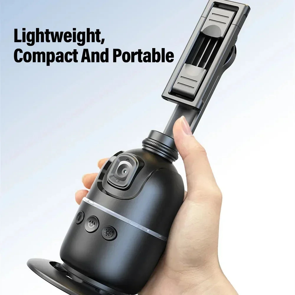 360° Auto Face Tracking Gimbal Tripod with Gesture Control & Remote