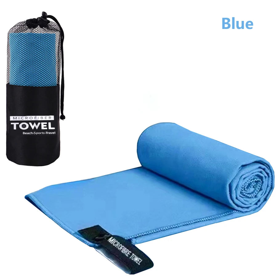 Quick-Dry Sports Towel 40x80cm - Ultra Absorbent Microfiber Towel for Camping, Gym, Yoga, Beach & Outdoor Activities