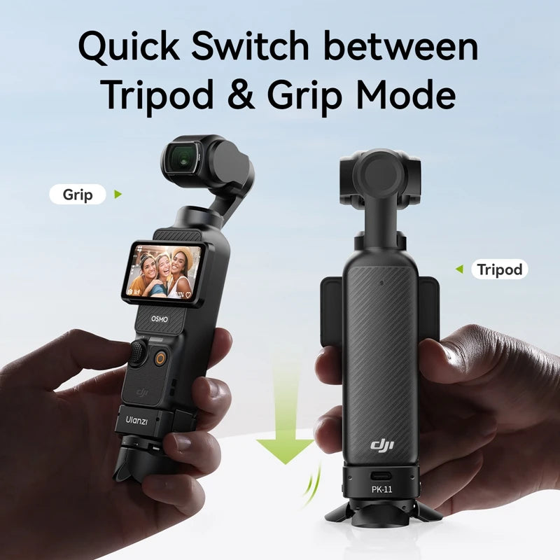 Kit de mini trípode Ulanzi Pocket 3 para DJI Osmo Pocket 3 - PK-08 + PK-11