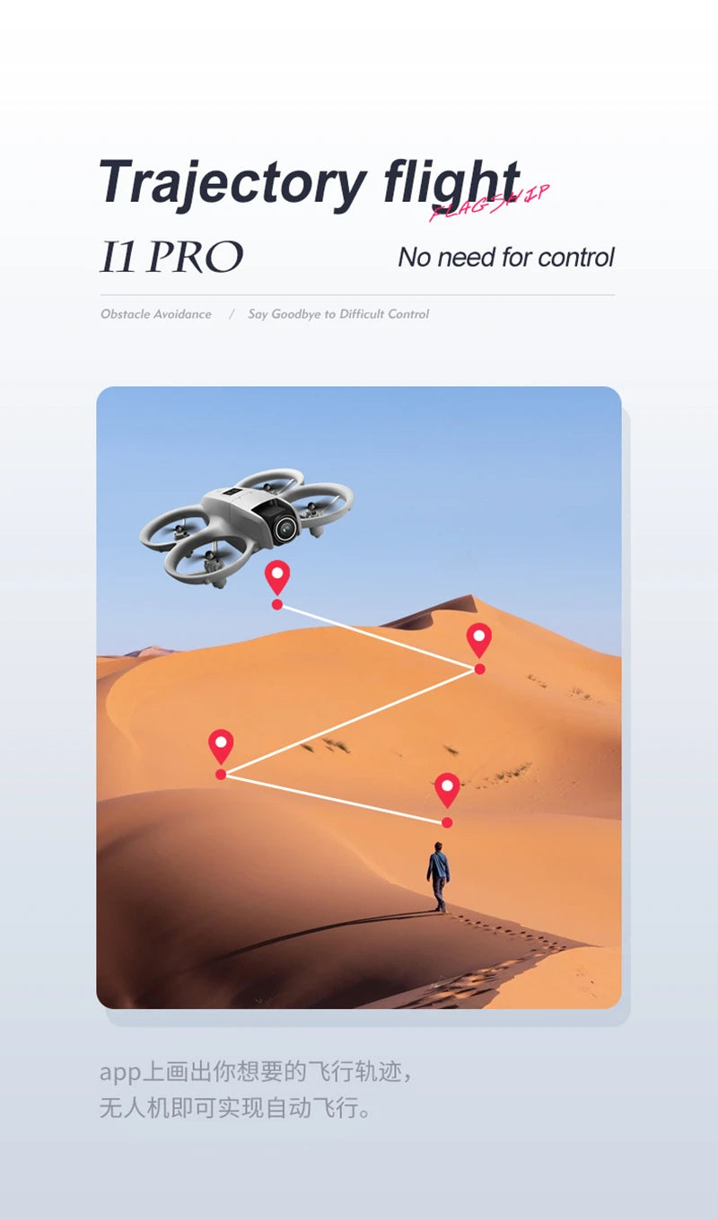 Xiaomi i1PRO Drone Professional 8K Camera Drone 5G WIFI FPV UAV With screen remote control RC Dron avoidance Aerial Quadcopter Trekker Essentials