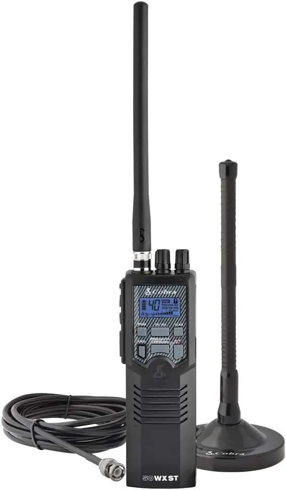 Radios CB Cobra: comunicación bidireccional confiable con acceso a canales de emergencia y alertas meteorológicas