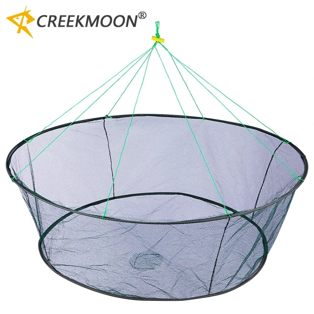 Foldable Drop Fishing Net – Crayfish, Shrimp & Crab Catcher Landing Net for Pier, Harbour & Pond Fishing