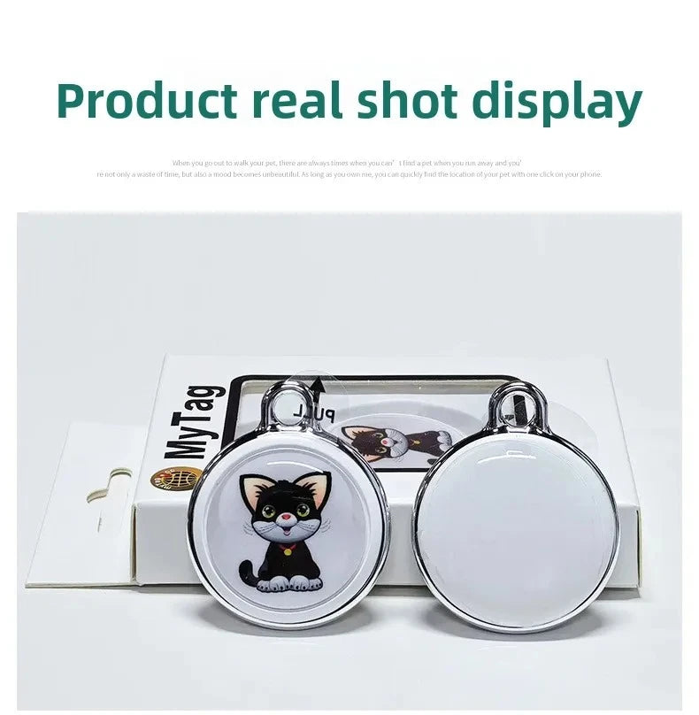 Pet Anti Lost GPS Tracker Bluetooth Compatible Waterproof Smart Real Time Tracking Locator Device for Dog Cat Collar Trekker Essentials